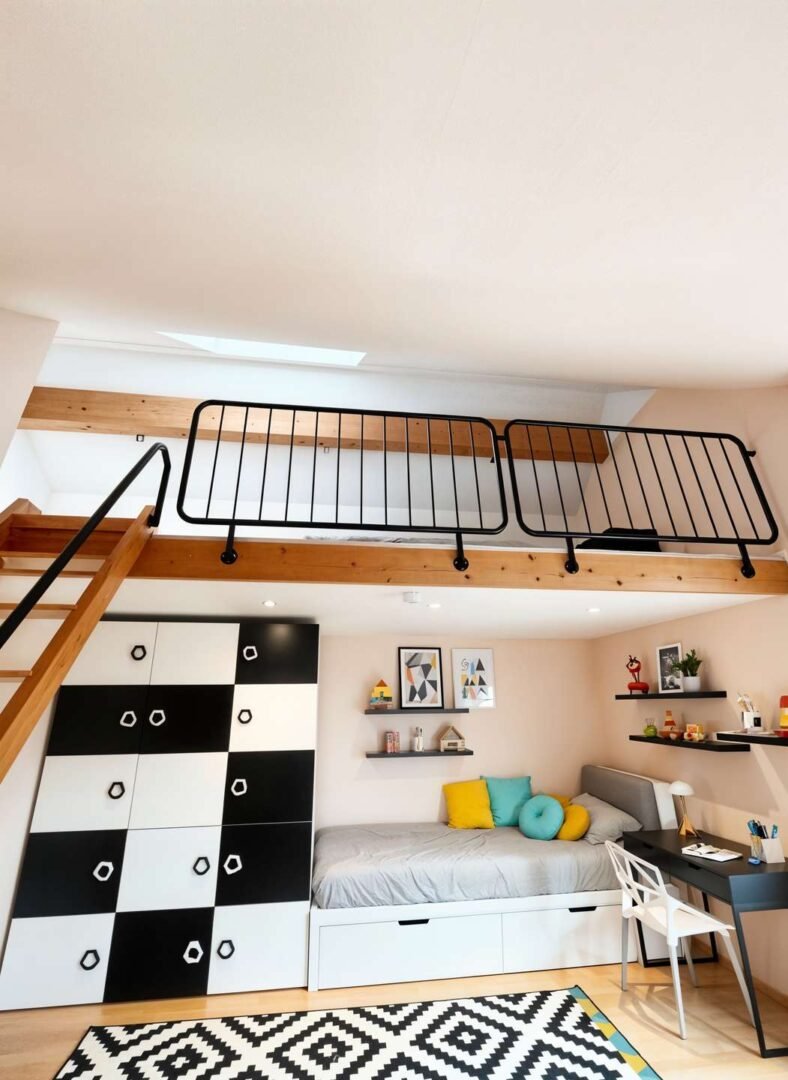 Zugang Galerie (Visualisierung)