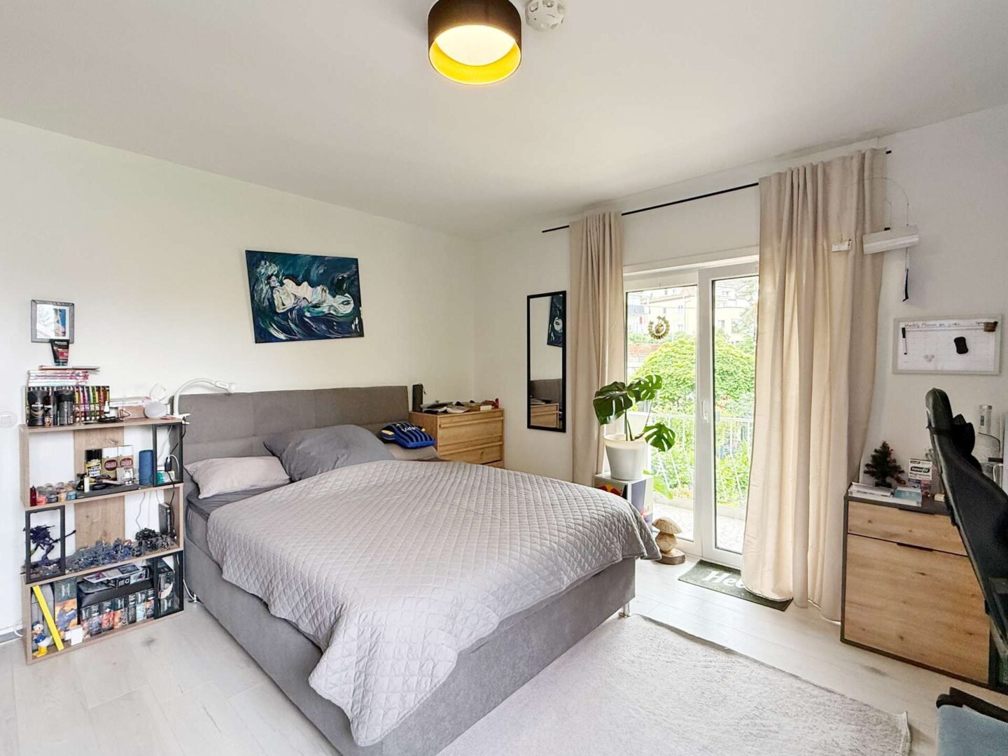 Zimmer Zugang Balkon