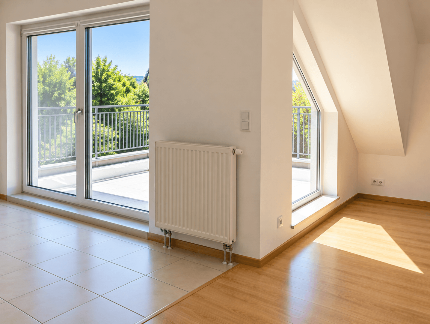 Zugang Dachterrasse