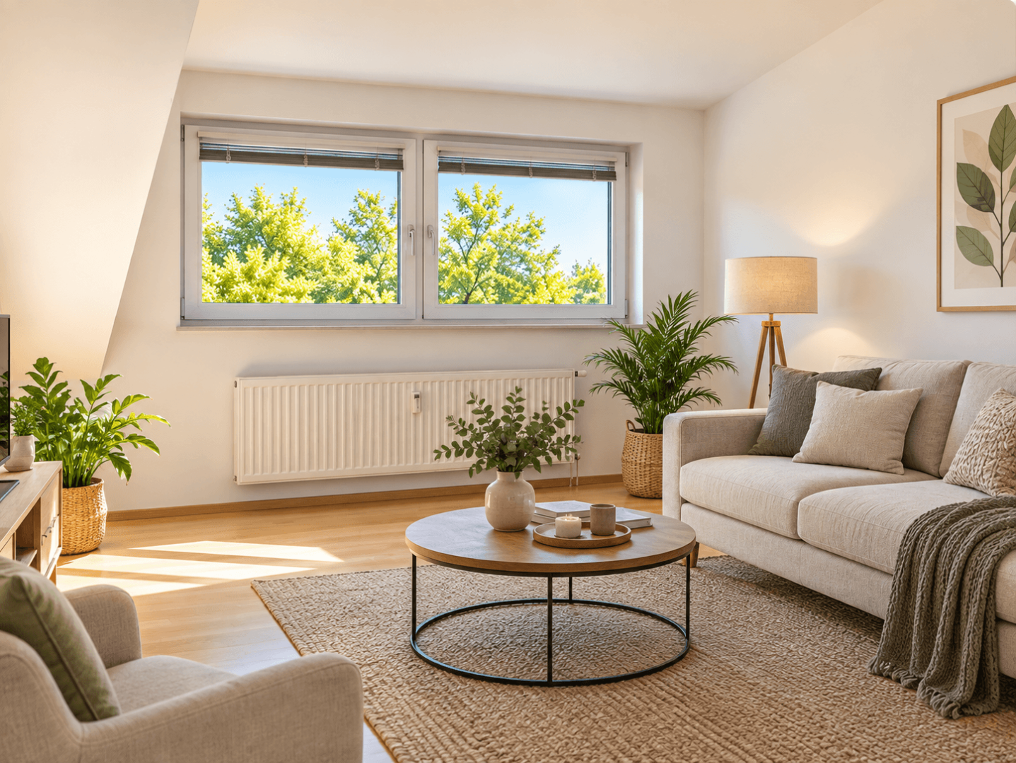 Wohnzimmer (Visualisierung)