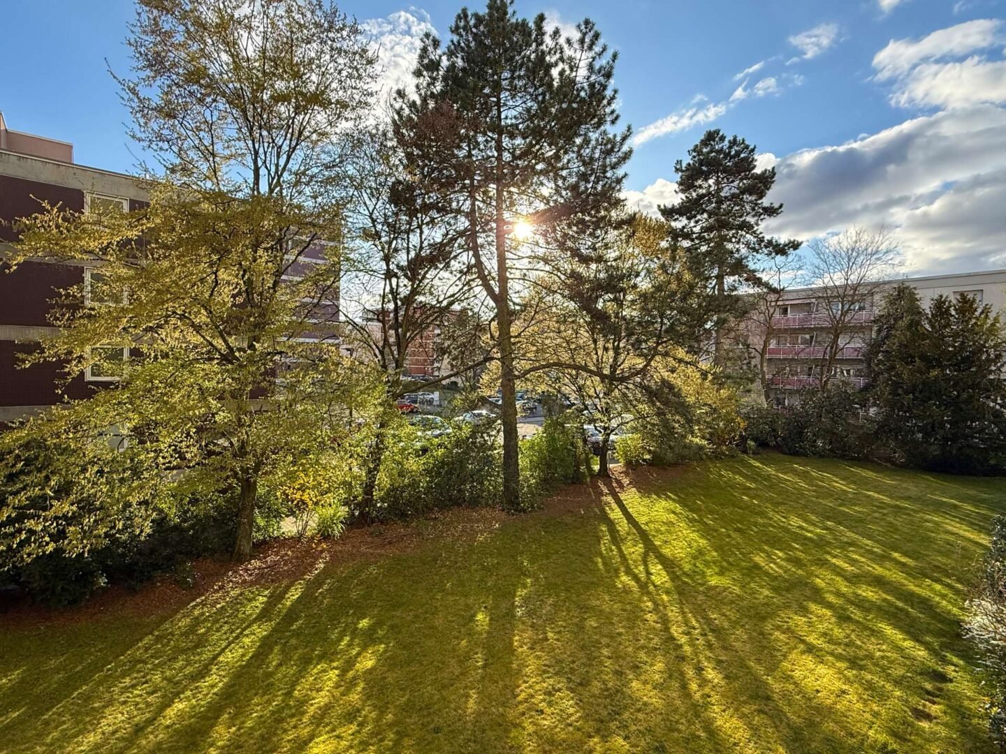 Ausblick Balkon